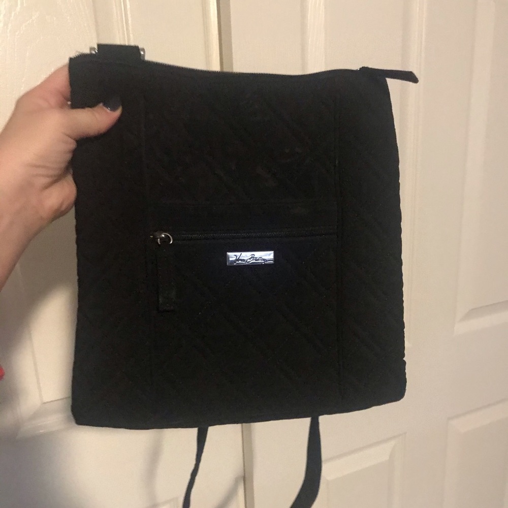 Vera Bradley Black Satchel